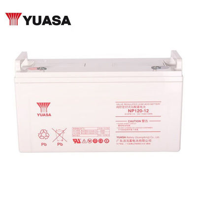 12V120AH Batería de plomo y ácido de Yuasa para comunicaciones Energía solar