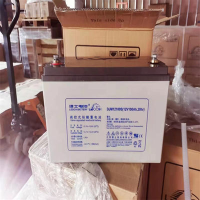 AGM12V100AH Ris Batería sin mantenimiento de ácido de plomo para almacenamiento de energía solar y UPS