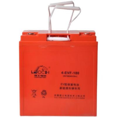 Batería de ácido de plomo LEOC 4-evf-1808v180ah para vehículos turísticos y vehículos sanitarios