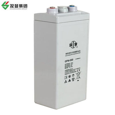 Shuangdeng Regeneración GFM-300 Batería de plomo ácido 2V300Ah para la comunicación de energía UPS