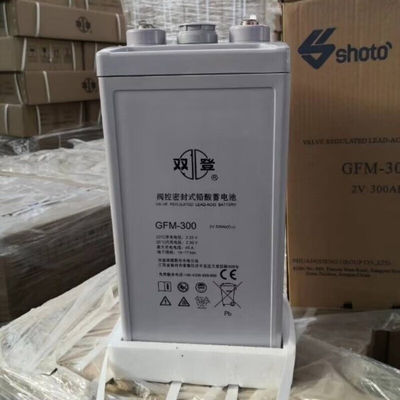 Shuangdeng Regeneración GFM-300 Batería de plomo ácido 2V300Ah para la comunicación de energía UPS