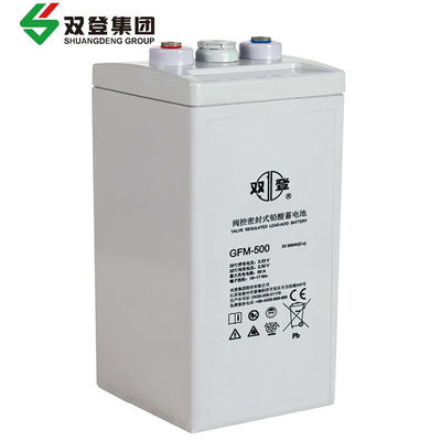 Cargador Shuangdeng GFM-500 para batería de ácido de plomo de 2V500Ah en el sistema de energía de comunicación
