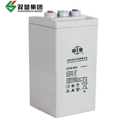 GFM-600 Batería de plomo ácido 2V600Ah 181mm de ancho para energía UPS y almacenamiento de energía solar