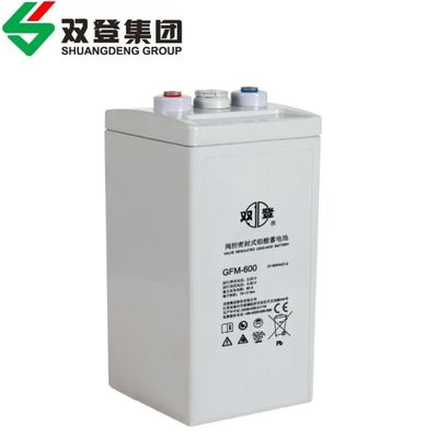 GFM-600 Batería de plomo ácido 2V600Ah 181mm de ancho para energía UPS y almacenamiento de energía solar