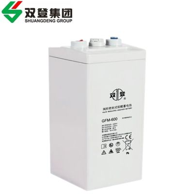 GFM-600 Batería de plomo ácido 2V600Ah 181mm de ancho para energía UPS y almacenamiento de energía solar