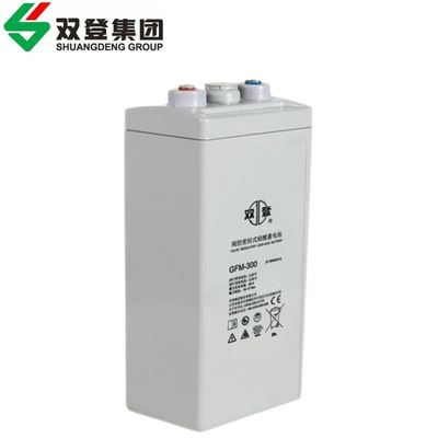 2V300Ah Shuangdeng GFM-300 Batería de ácido de plomo para el sistema de energía de almacenamiento de energía del panel solar