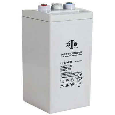 Batería recargable Shuangdeng GFM-400 con ancho de 181 mm y par terminal de 15-17 Nm
