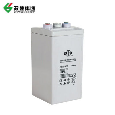 Batería recargable Shuangdeng GFM-400 con ancho de 181 mm y par terminal de 15-17 Nm
