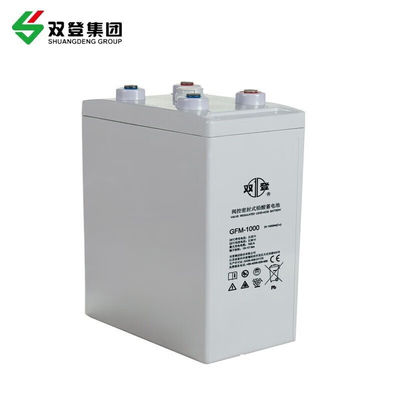GFM-1000 Batería de plomo ácido 2V1000Ah para el sistema de seguridad de energía Ancho 181mm Largo 370mm