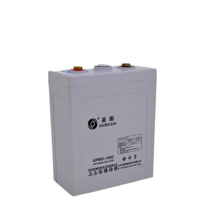 65 mm de ancho Sacred Sun GFMD-100C 2V100Ah Batería de plomo ácido para la comunicación de energía UPS