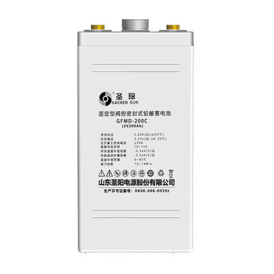 Batería de plomo ácido de ciclo profundo GFMD-200C 2V200Ah para comunicación de energía UPS