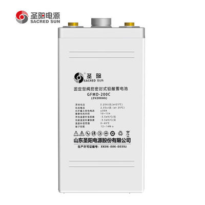 Batería de plomo ácido de ciclo profundo GFMD-200C 2V200Ah para comunicación de energía UPS