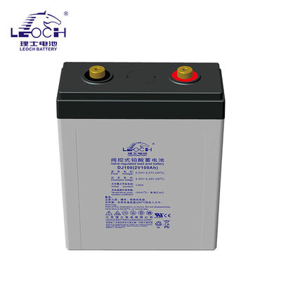 Botes Leoch Batería sellada recargable DJ100 Batería de plomo ácido 2V100Ah para el sistema de energía
