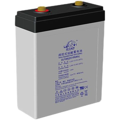 Botes Leoch Batería sellada recargable DJ100 Batería de plomo ácido 2V100Ah para el sistema de energía