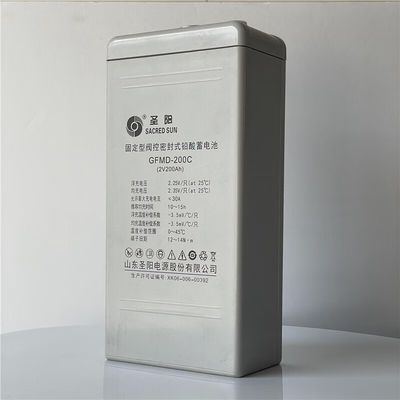 Sacred Sun GFMD-200C 2V200Ah Reemplazo de batería para comunicaciones de energía UPS y solar