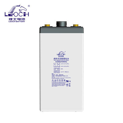 Batería Leoch Regeneración DJ200 Batería de plomo ácido 2V200Ah para equipos médicos Sistema de energía solar de almacenamiento de energía