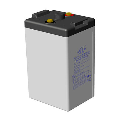 Batería Leoch de 175 mm de ancho DJ400 Batería de plomo ácido 2V400Ah para comunicación y solar