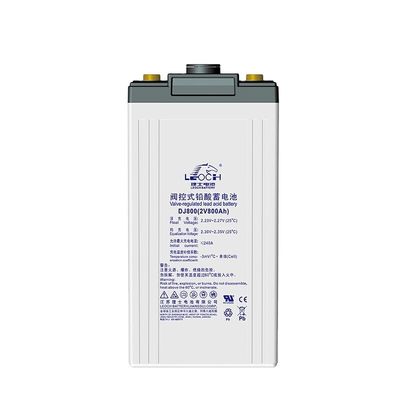 Leoch DJ800 Cargador de baterías de plomo ácido para el sistema de energía de almacenamiento de energía solar de 2V800Ah