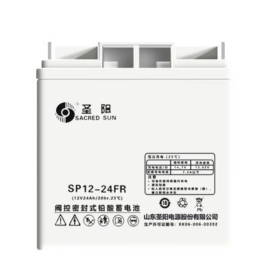 Sacred Sun SP12-24 Batería de plomo ácido 12V24Ah para maquinaria de producción e industrial