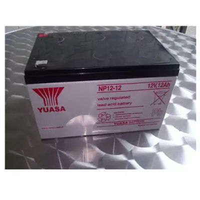 Batería de ácido plomo duradera de Yuasa NP12-1212V12AH para energía de emergencia y comunicaciones