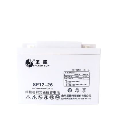 Sacred Sun SP12-26 Batería de plomo y ácido 12V26Ah Para UPS Sistema de energía de almacenamiento de energía solar