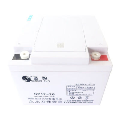 Sacred Sun SP12-26 Batería de plomo y ácido 12V26Ah Para UPS Sistema de energía de almacenamiento de energía solar