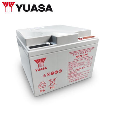 Batería Yuasa NP24-1212V24AH para aplicaciones de iluminación sostenible y energía solar