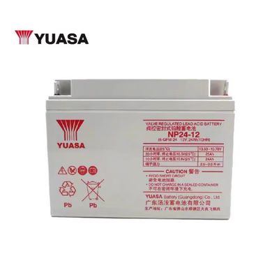 Batería Yuasa NP24-1212V24AH para aplicaciones de iluminación sostenible y energía solar