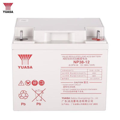 Batería AGM NP38-1212V38Ah para comunicaciones Energía eléctrica Iluminación y energía solar