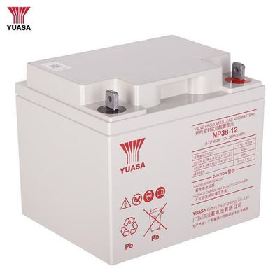 Batería AGM NP38-1212V38Ah para comunicaciones Energía eléctrica Iluminación y energía solar