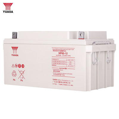 Batería AGM NP65-1212V65AH para comunicaciones de energía UPS EPS Fuente de alimentación de emergencia