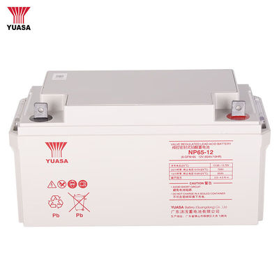 Batería AGM NP65-1212V65AH para comunicaciones de energía UPS EPS Fuente de alimentación de emergencia