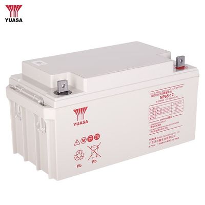 Batería AGM NP65-1212V65AH para comunicaciones de energía UPS EPS Fuente de alimentación de emergencia