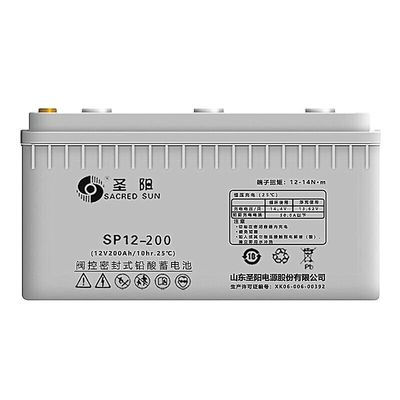 Comunicación de energía esencial Regeneración solar sagrada SP12-200 Batería para sistema eólico