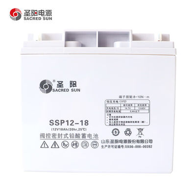 Sacred Solar Charger SP12-18 12V18Ah Batería de plomo ácido para sistemas de almacenamiento de energía solar