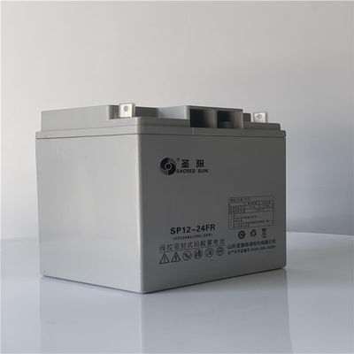 Sacred Sun SP12-24 Batería de plomo ácido 12V24Ah para respaldo de energía en cualquier rango de temperatura