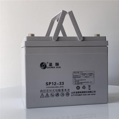 El sello solar sagrado SP12-33 Batería de plomo ácido 12V33Ah para el sistema de viento de comunicación de energía
