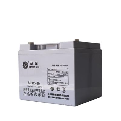 165 mm de ancho Sacred Sun SP12-40 Batería de plomo ácido 12V40Ah para sistema de comunicación