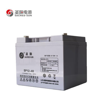 Sacred Sun Charging SP12-40 Batería de plomo y ácido Durable para energía y comunicación UPS
