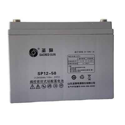 Potente Sacred Sun SP12-50 Batería de plomo ácido 12V50Ah para el sistema de almacenamiento de energía solar