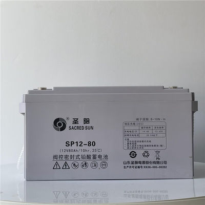 Sacred Sun Batería de plomo ácido recargable de 12V80Ah para energía UPS y almacenamiento de energía solar