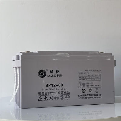 Sacred Sun Batería de plomo ácido recargable de 12V80Ah para energía UPS y almacenamiento de energía solar