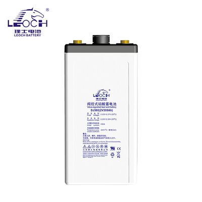 Batería Leoch de energía de larga duración DJ300 2V300Ah Batería recargable de plomo y ácido para UPS