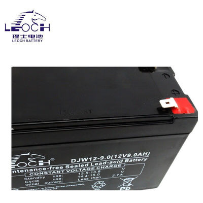 Material del contenedor ABS Leoch DJW12-9.0 Batería de plomo ácido 12V9Ah para suministro de energía Eps