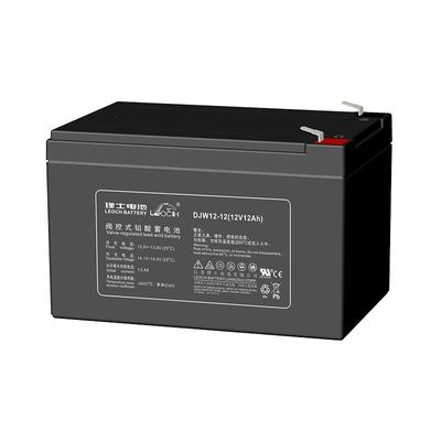 Batería Leoch DJW12-12 12V12Ah Batería de plomo para comunicación y respaldo duradero