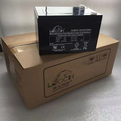 Batería Leoch DJW12-12 12V12Ah Batería de plomo para comunicación y respaldo duradero