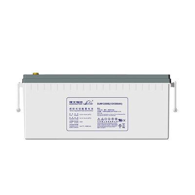 Batería Leoch de 12V200Ah DJM12200S para el sistema de energía de almacenamiento de energía solar y energía UPS