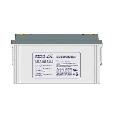 408*177*225mm DJM12120S Batería de plomo ácido para barcos Sistema de energía de almacenamiento de energía solar
