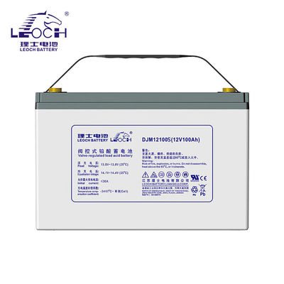 Max.Corrente de carga 25A 12V100Ah Batería de plomo ácido para el sistema de energía de almacenamiento de energía solar