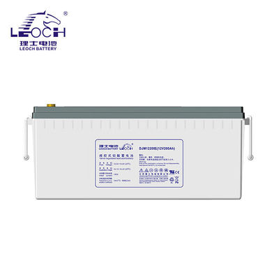 12V200Ah Leoch Batería recargable DJM12200S para el sistema de energía de almacenamiento de energía solar